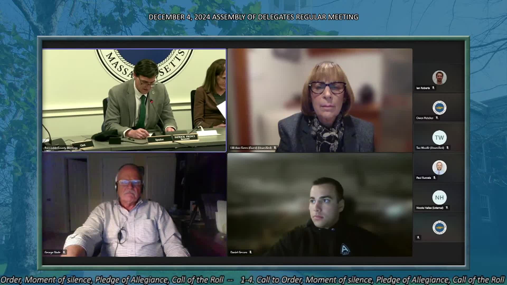 Thumbnail image for Barnstable County Assembly of Delegates Regular Meeting - December 4, 2024