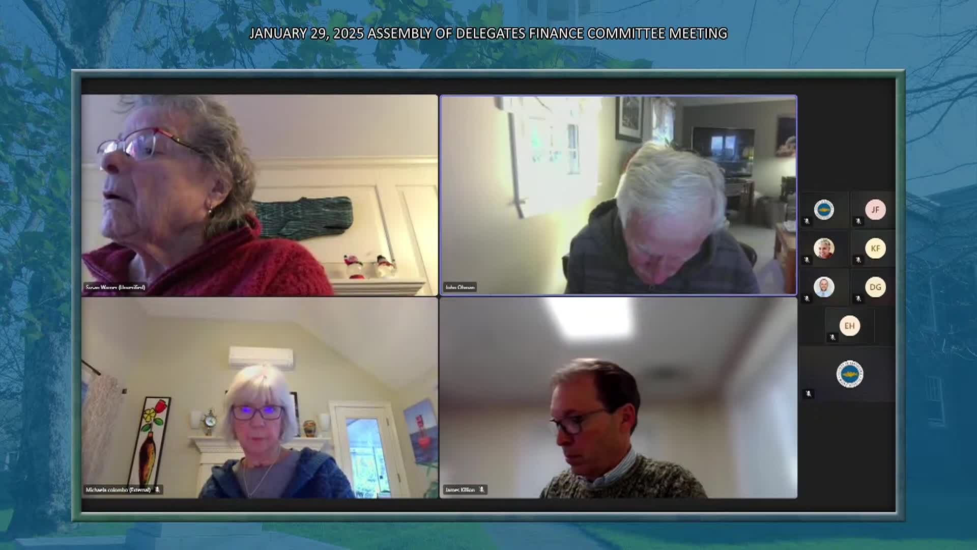 Thumbnail image for Barnstable County Assembly of Delegates Standing Committee on Finance - January 29, 2025