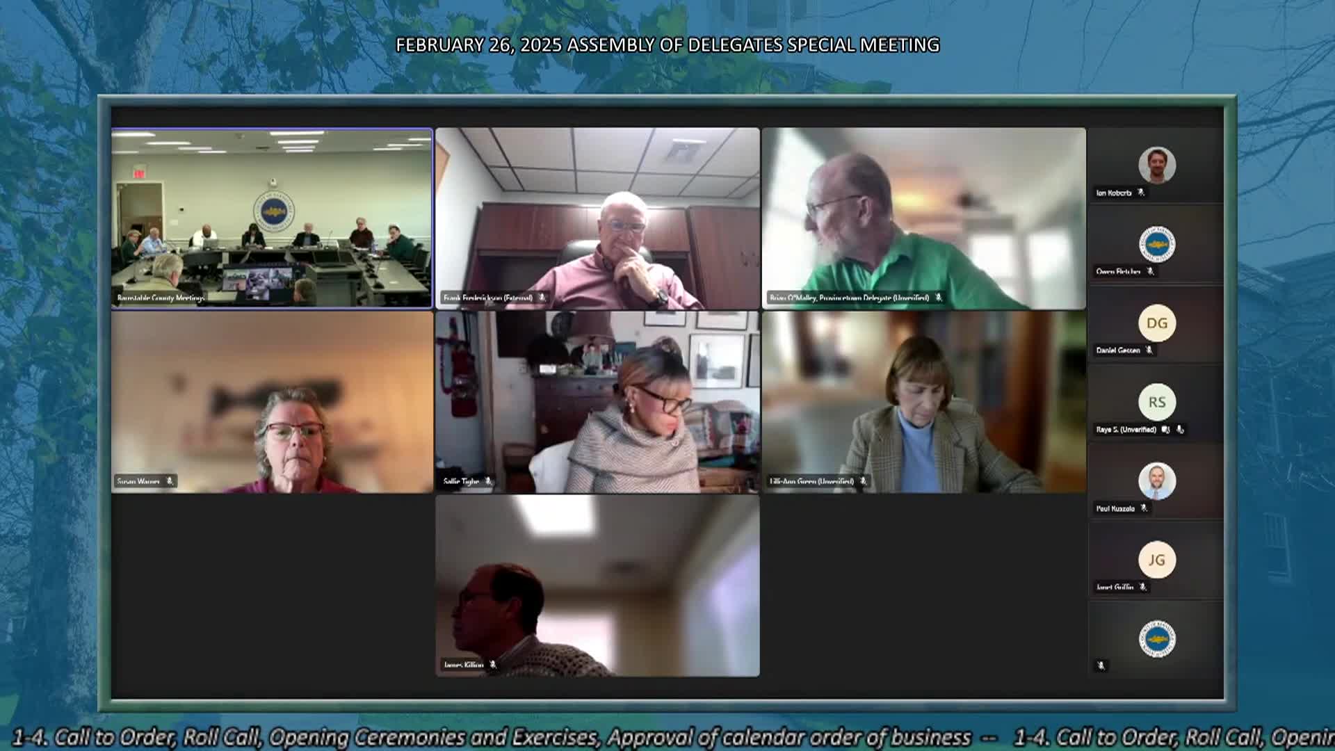 Thumbnail image for Barnstable County Assembly of Delegates Special Meeting - February 26, 2025