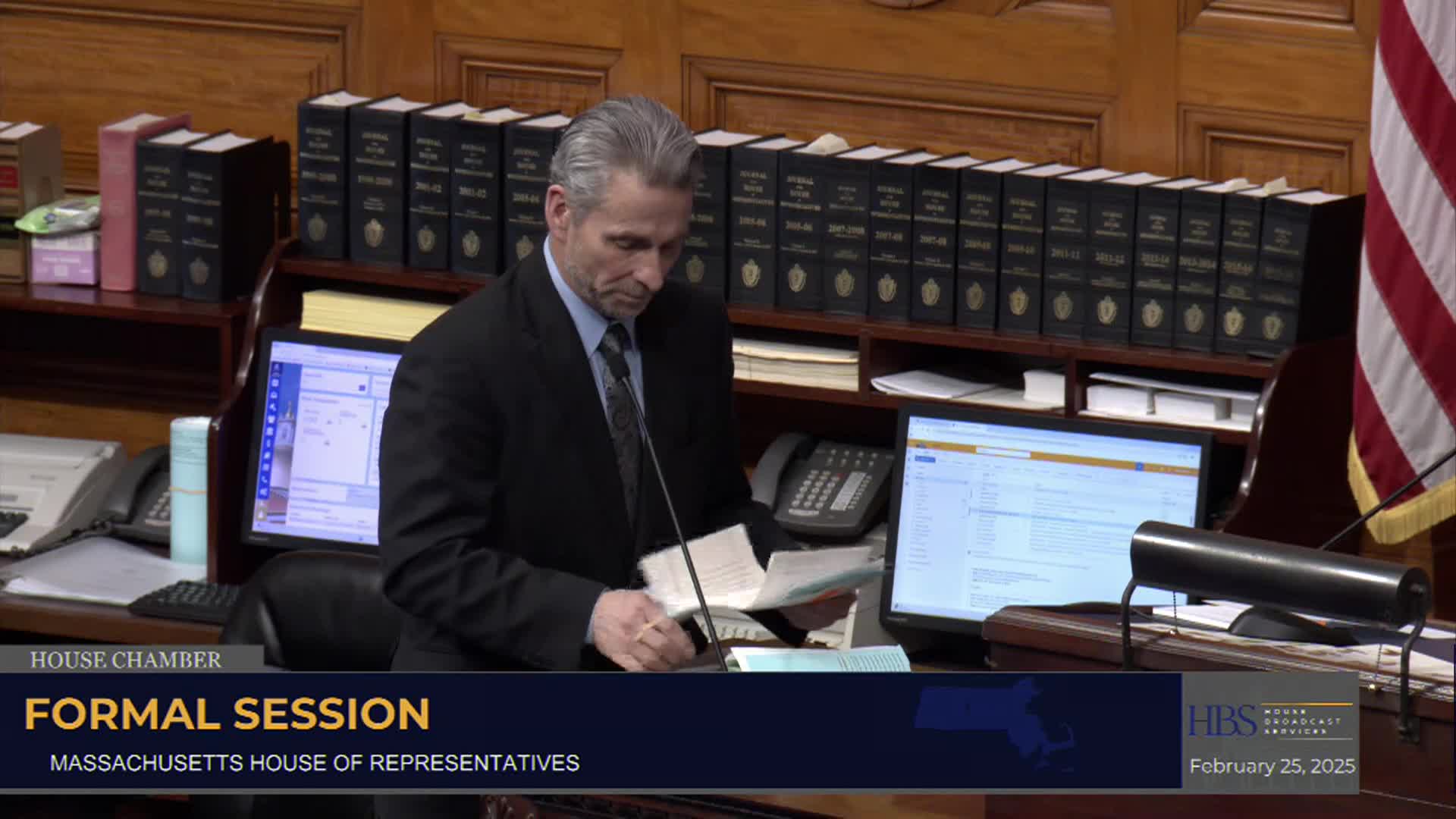 MA House of Representatives Formal Session February 25th, 2025