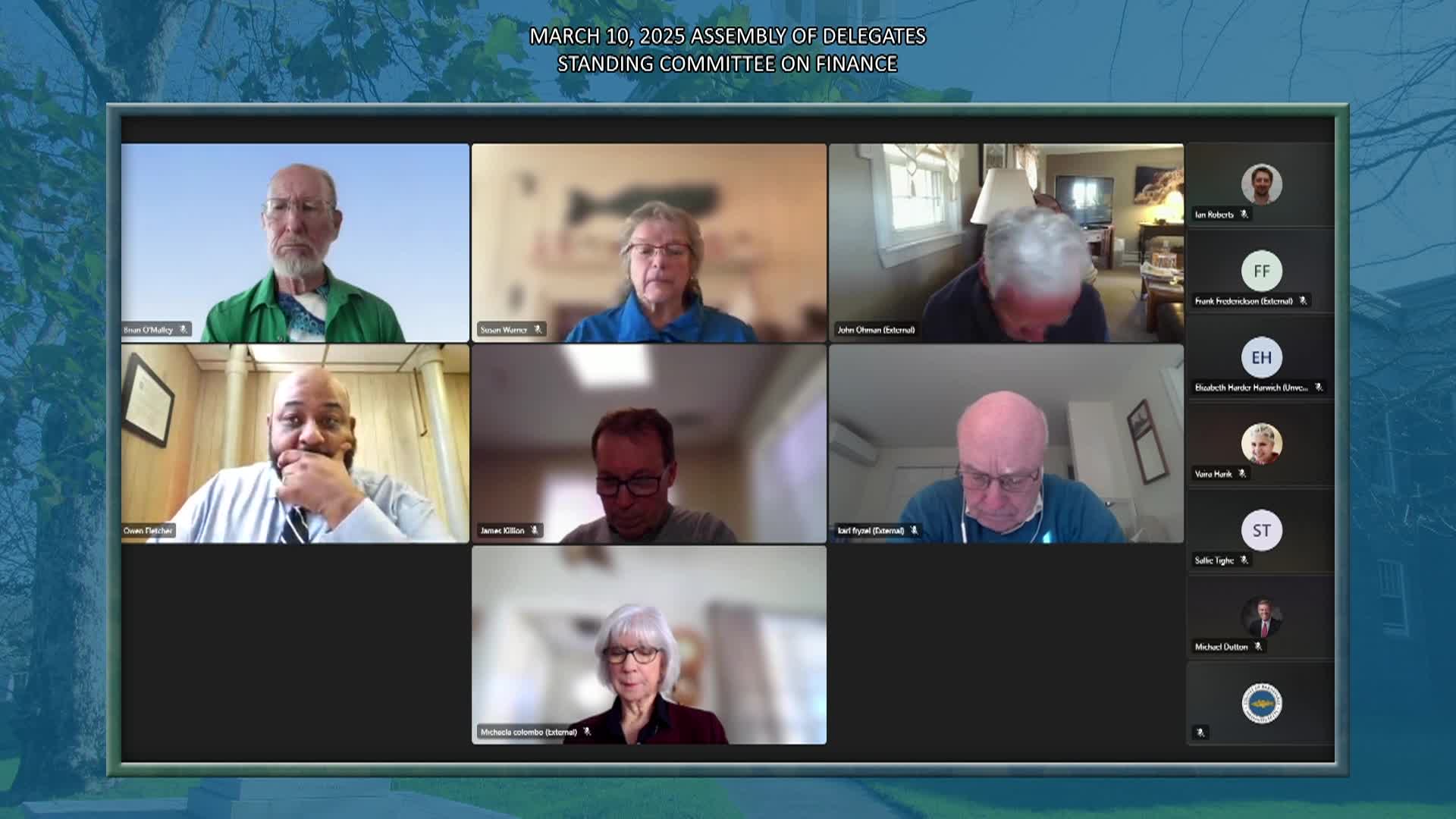 Thumbnail image for Barnstable County Assembly of Delegates Standing Committee on Finance - March 10, 2025