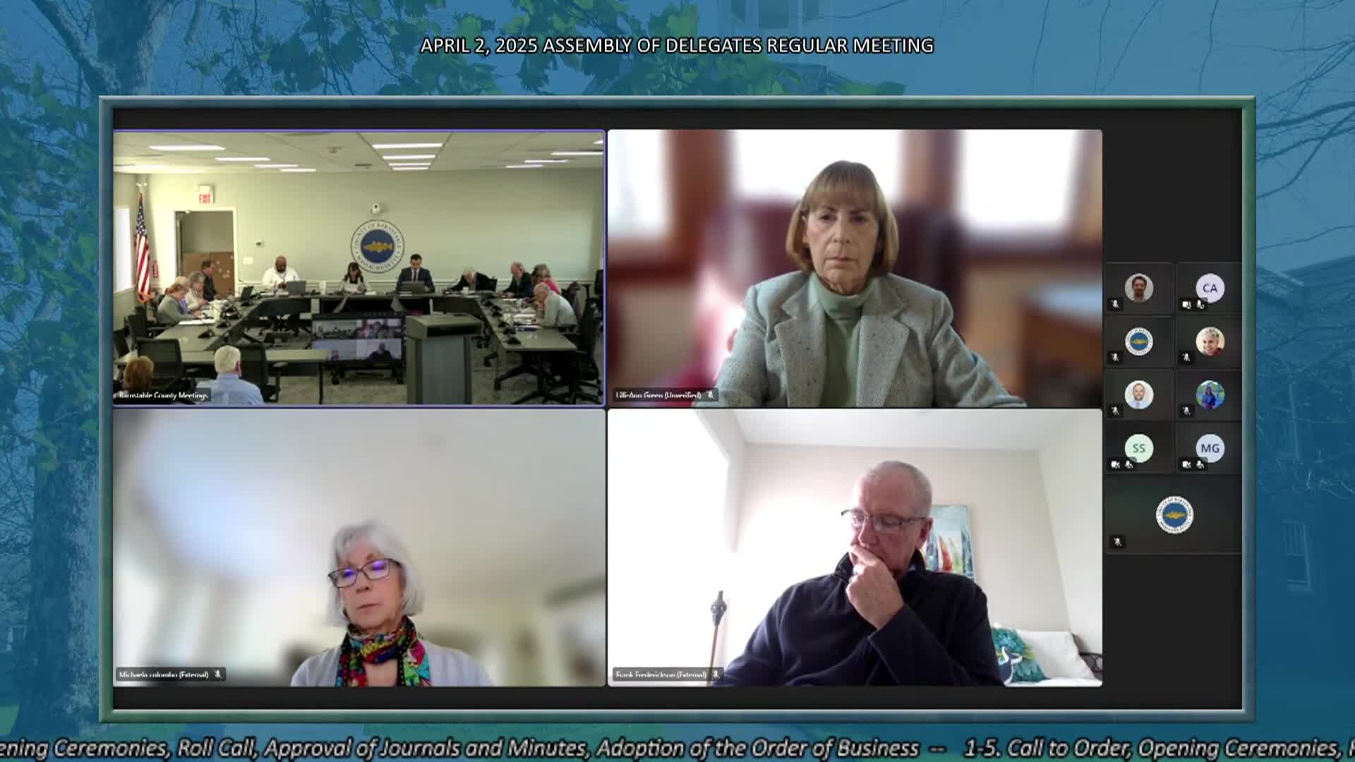 Thumbnail image for Barnstable County Assembly of Delegates Regular Meeting - April 2, 2025