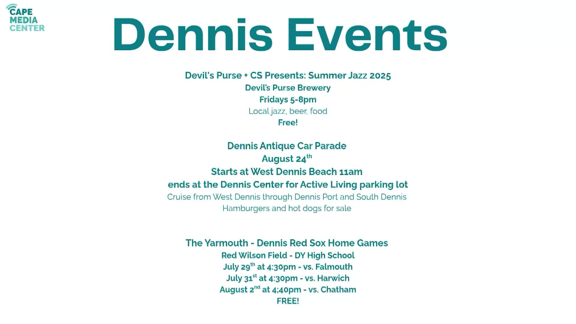 Dennis Bulletin 2025-July28