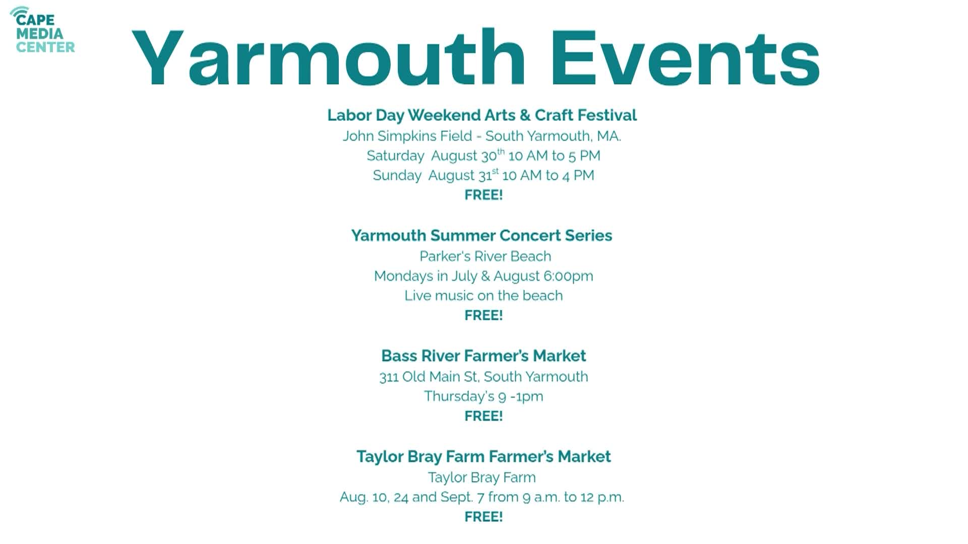 Yarmouth Bulletin 8-8
