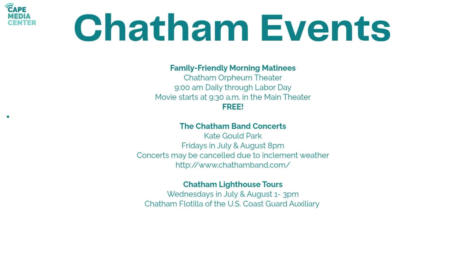 Chatham Bulletin 8-8