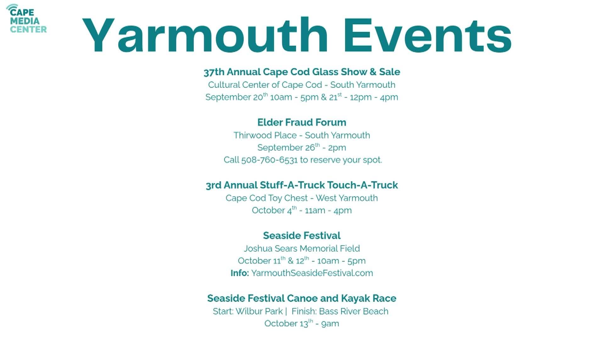 Thumbnail image for Yarmouth Events 9-19