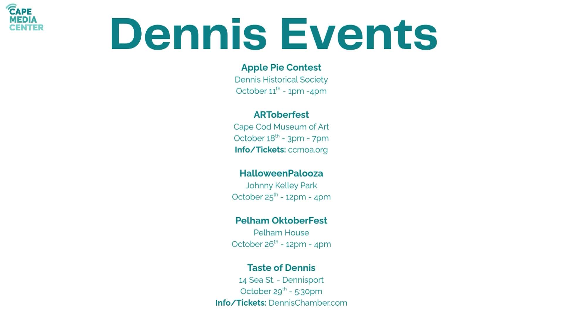 Dennis Events 10-10