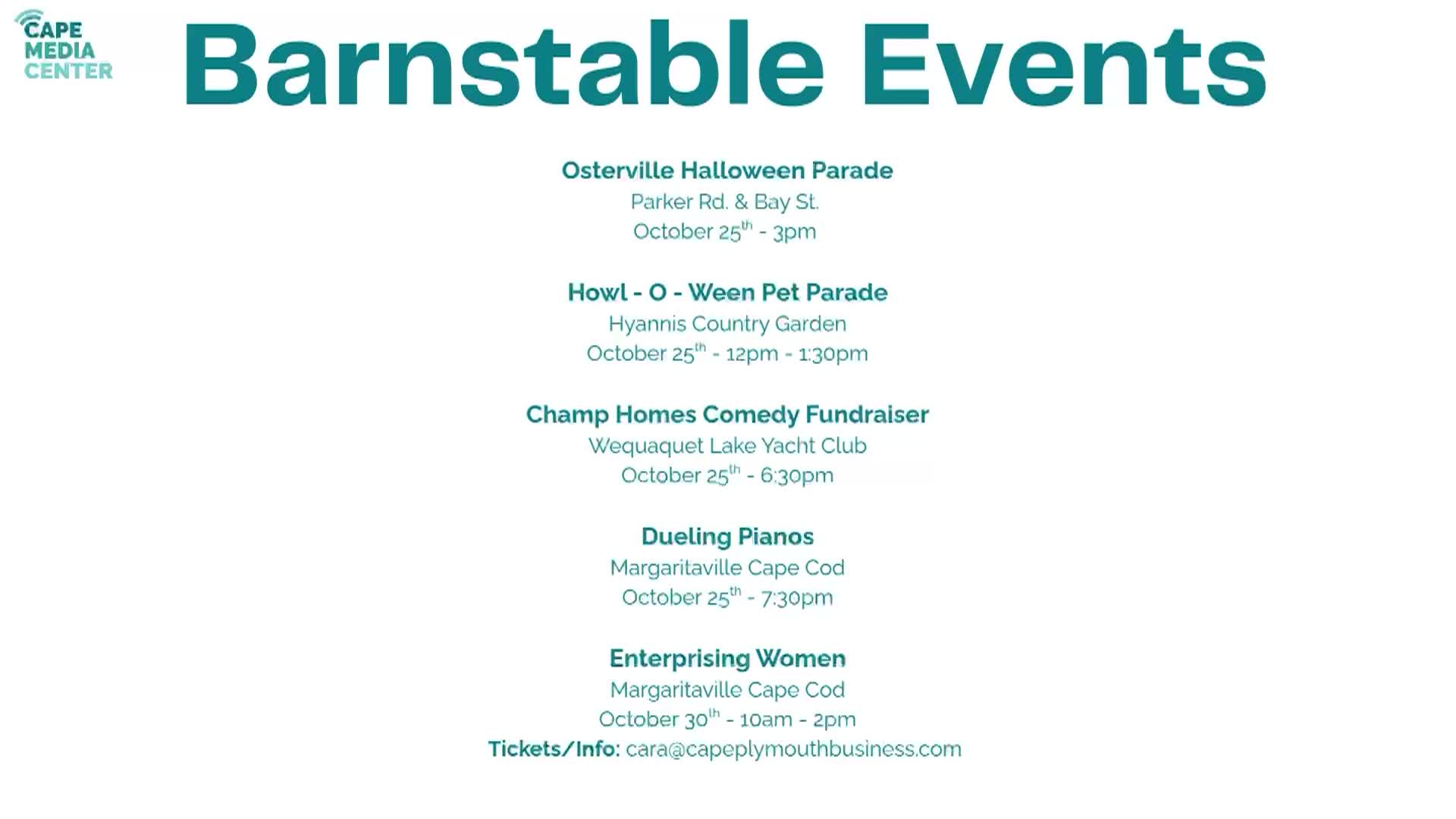 Thumbnail image for Barnstable Events 10-24