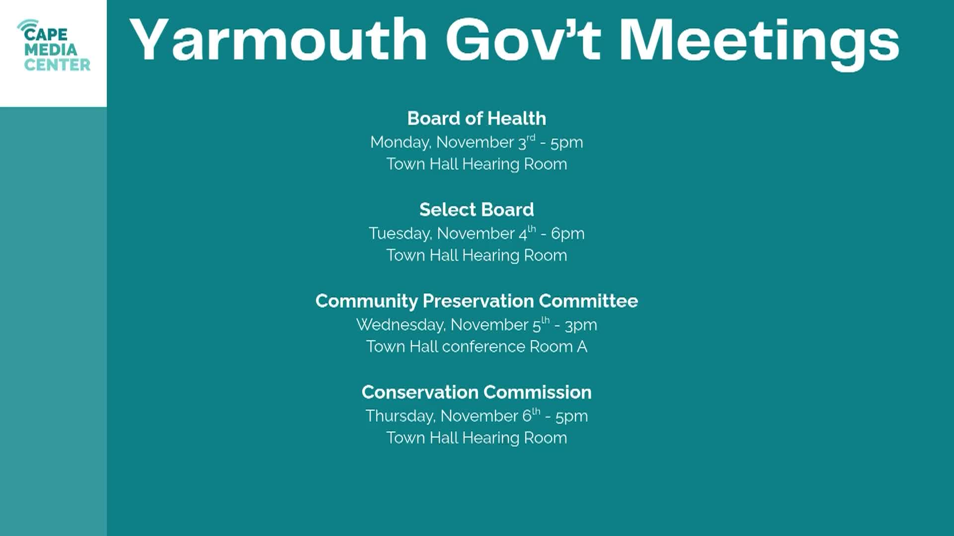 Yarmouth Gov 10-31