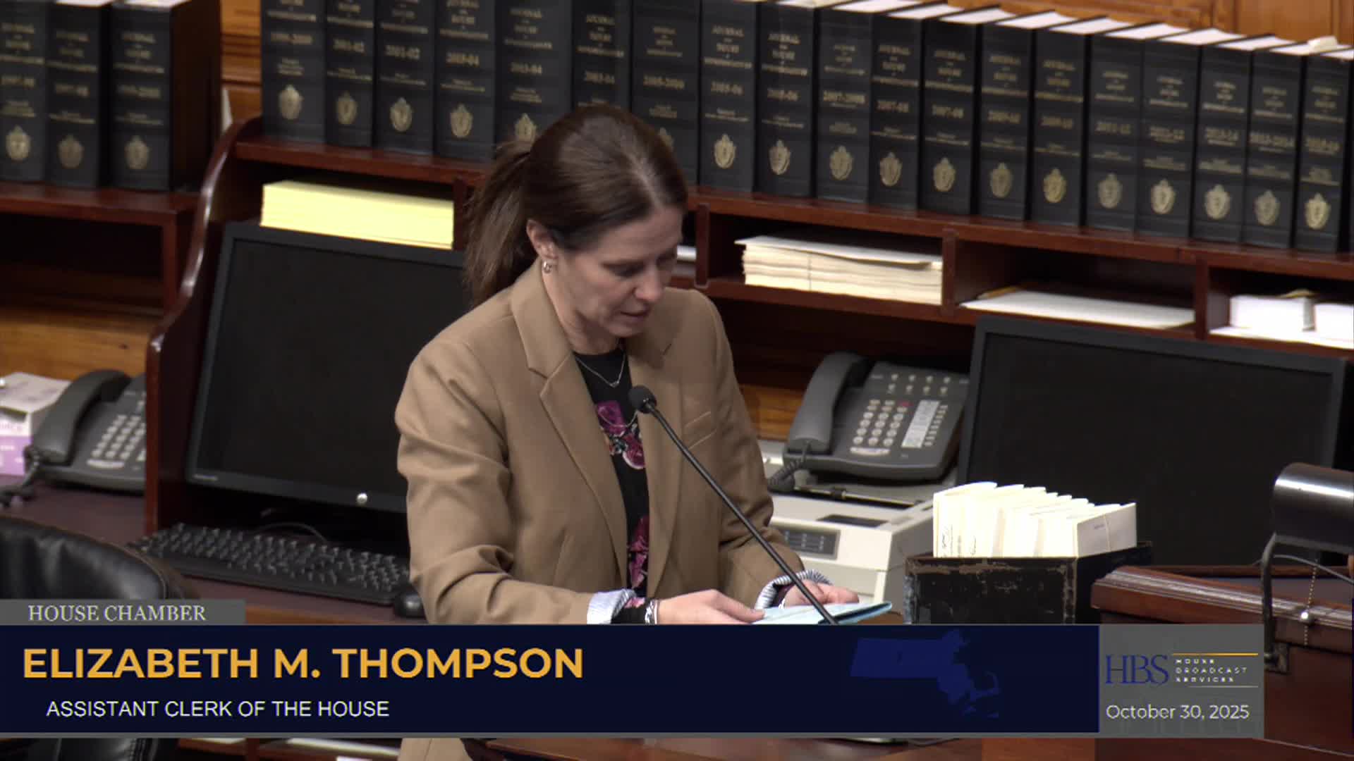 MA House Session 2025-1030