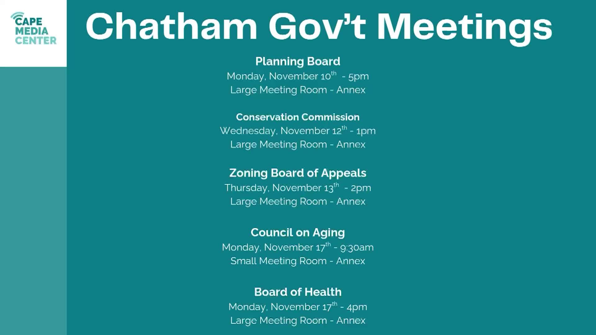 Chatham Gov 11-7