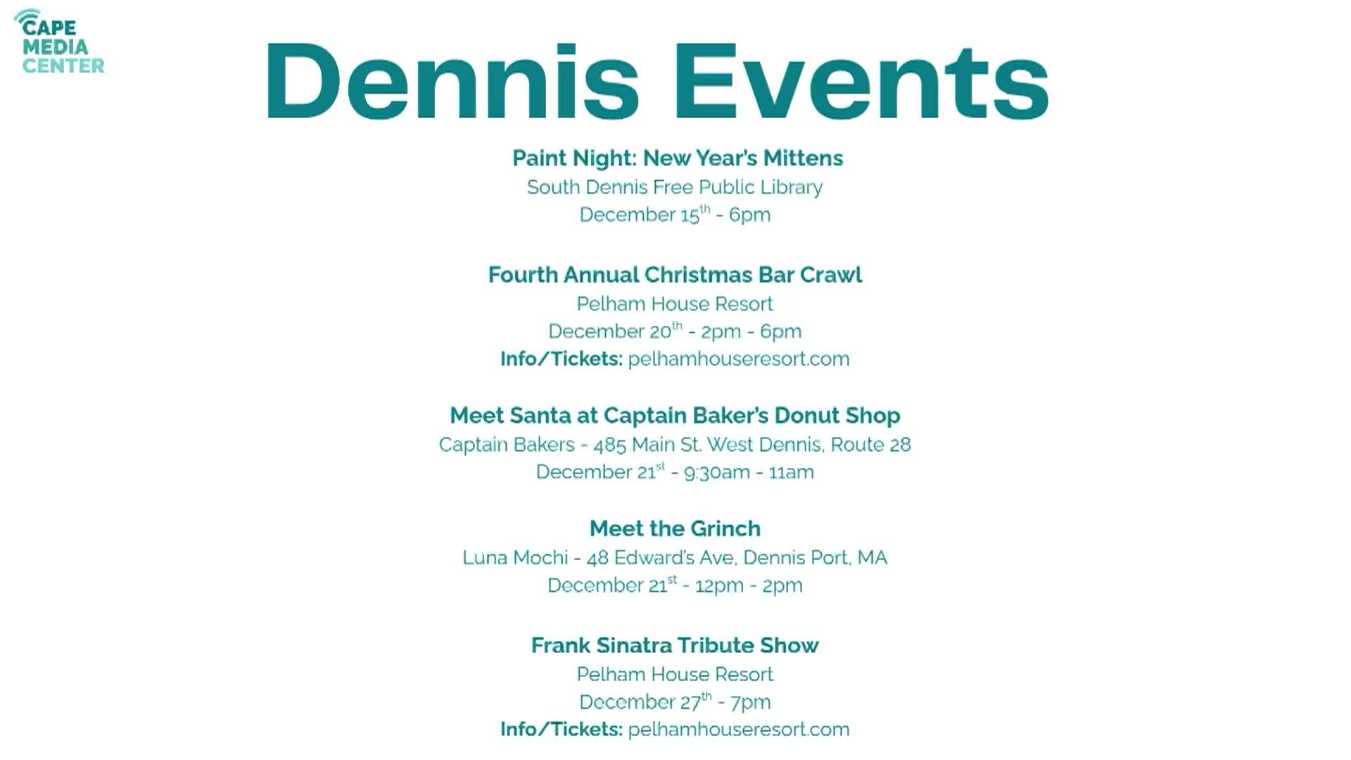 Dennis Events 12-12
