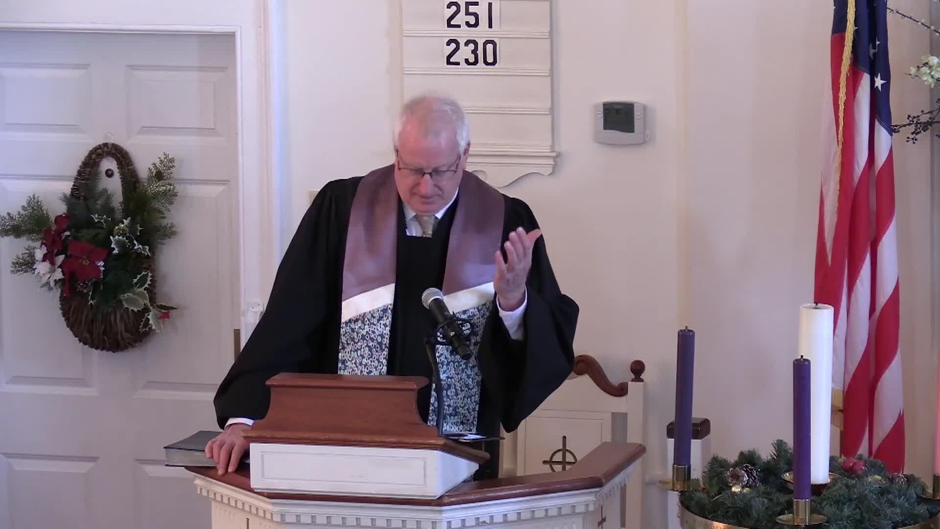 SYUMC Church Service 12 21 2025