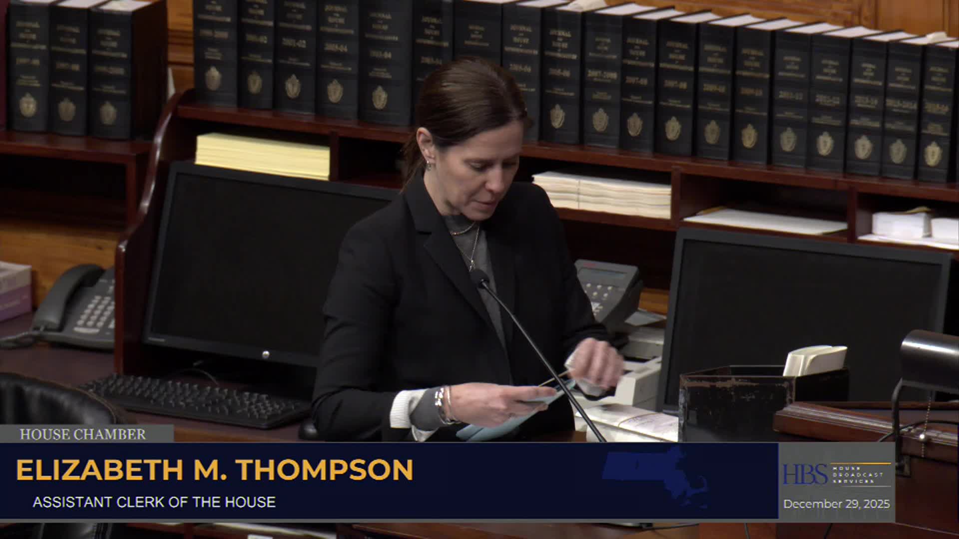 MA House Session - 2025-1229