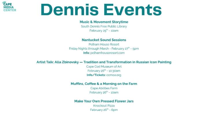 Thumbnail image for Dennis events 2-20-26