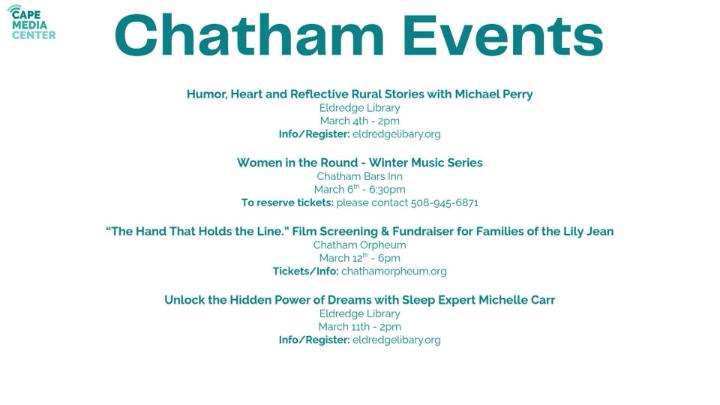 Thumbnail image for Chatham events 2-27-26
