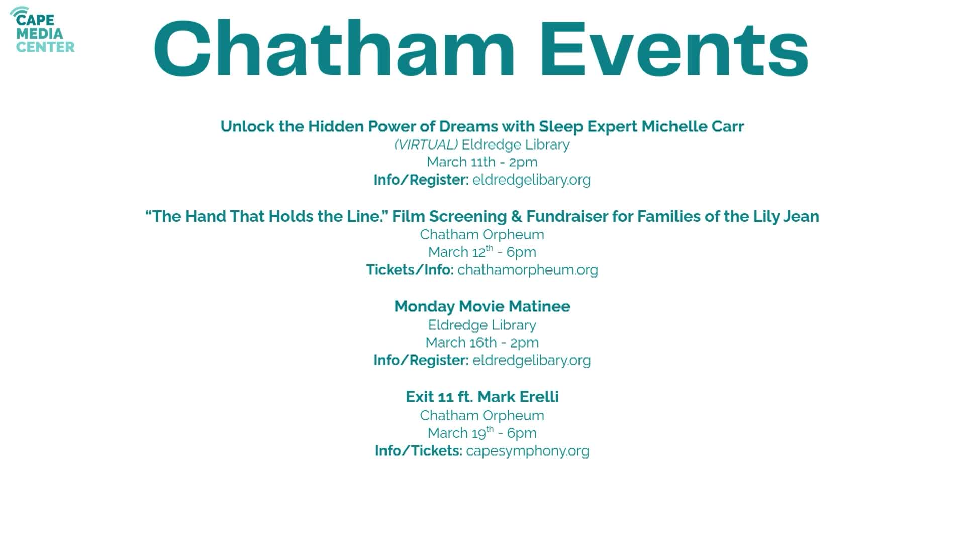 Thumbnail image for Chatham Events 3-6