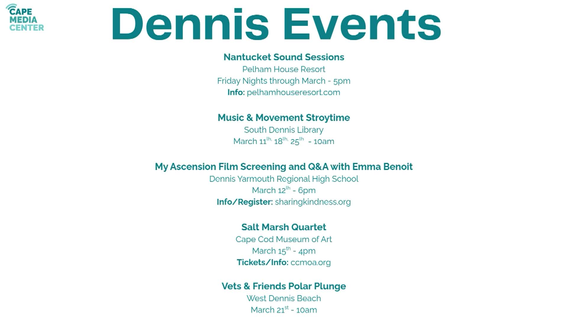 Thumbnail image for Dennis Events 3-6