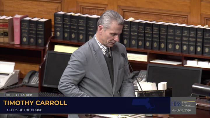 Thumbnail image for MA House Session 2026 03-16