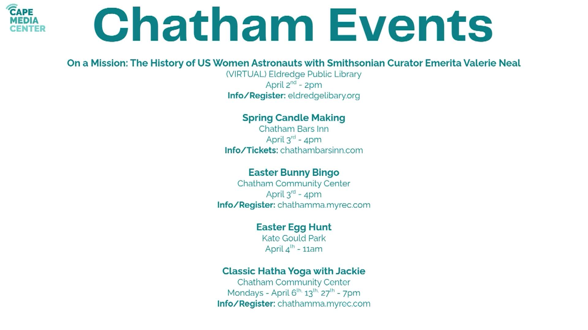 Thumbnail image for Chatham Events 3-27
