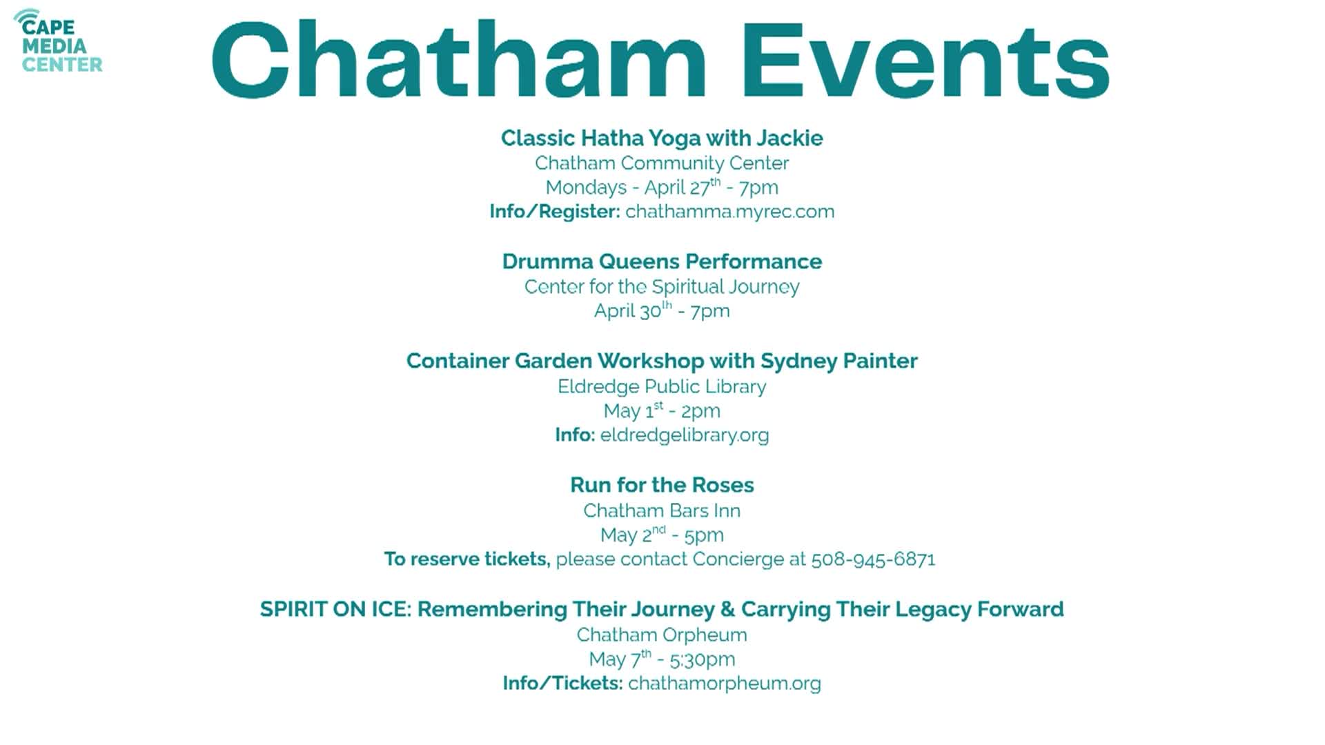 Thumbnail image for Chatham Events 4-24