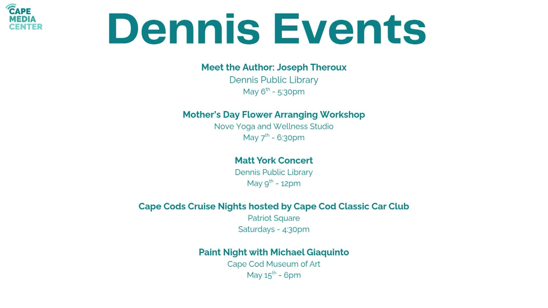 Thumbnail image for Dennis Events 5-1