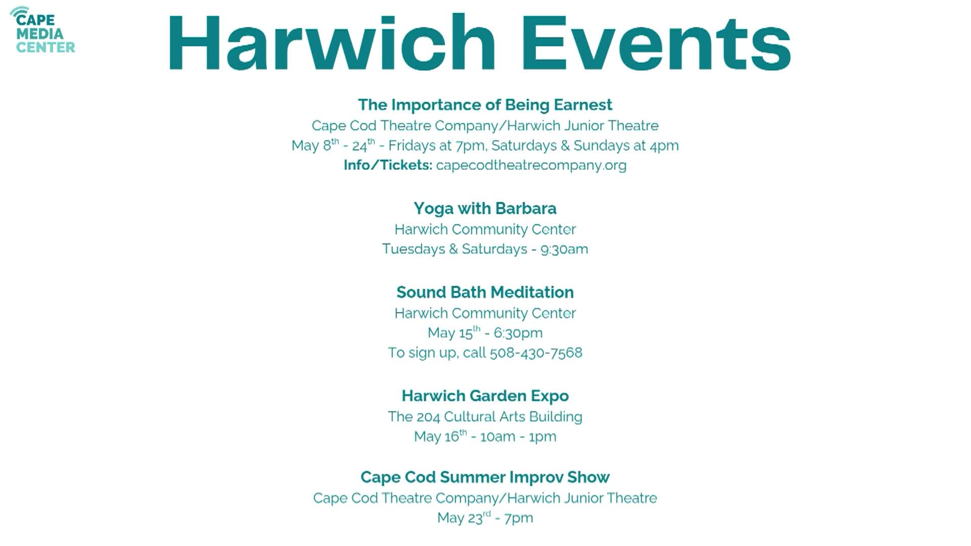 Thumbnail image for Harwich Events 5-8