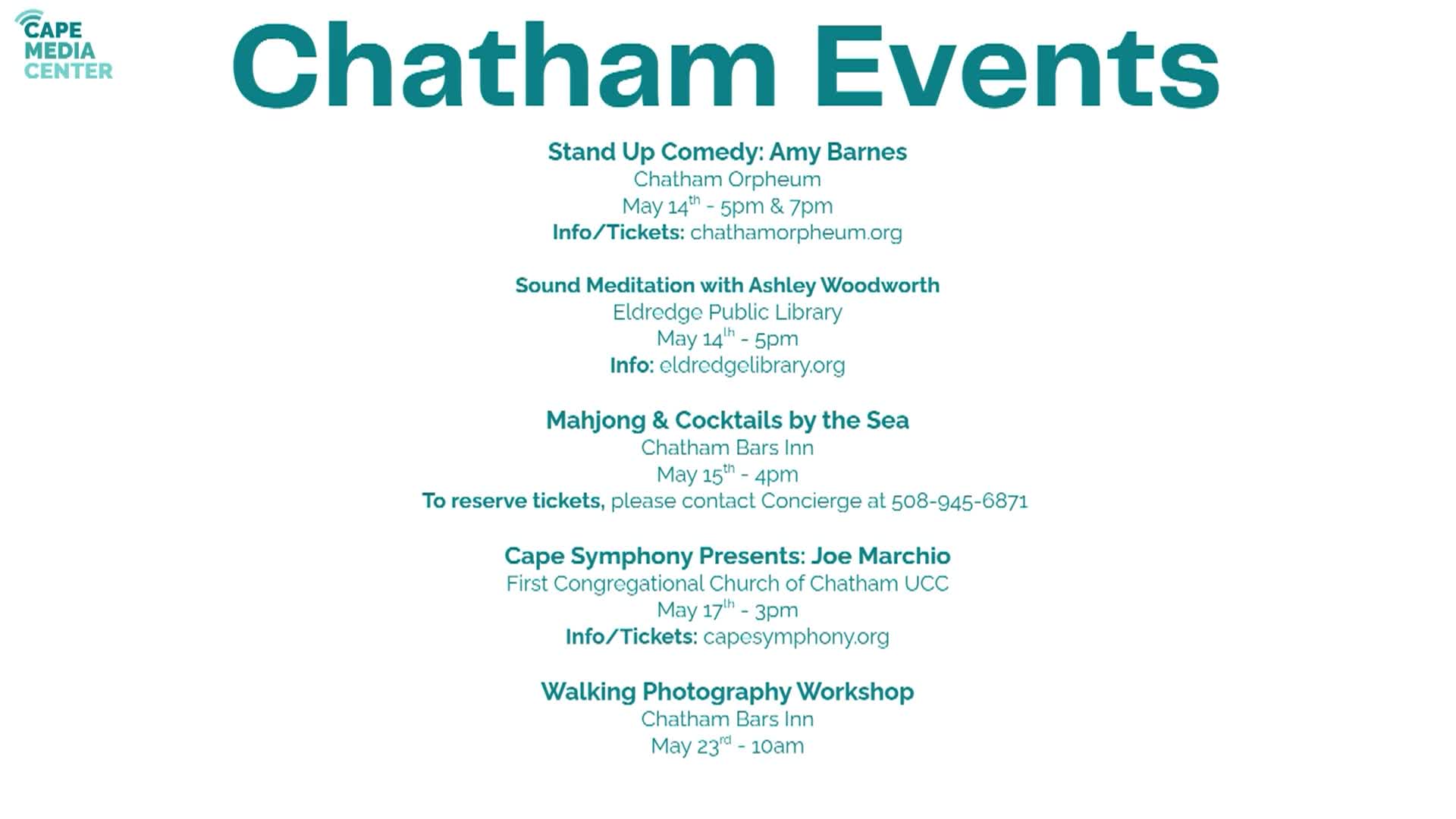 Thumbnail image for Chatham Events 5-8