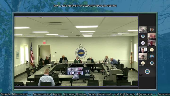 Thumbnail image for Barnstable County Assembly of Delegates Regular Meeting - May 6 2026