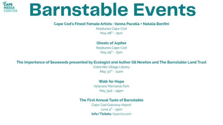 Thumbnail image for Barnstable events 5-22
