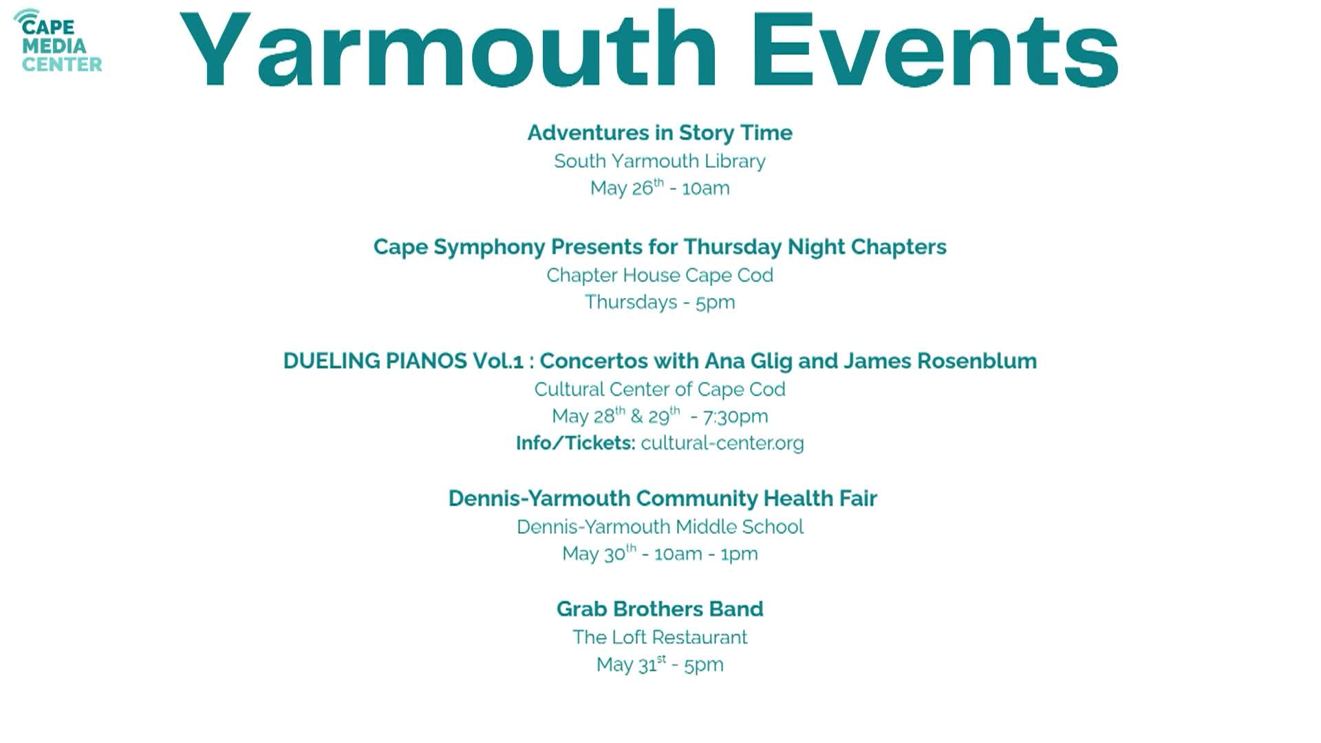 Thumbnail image for Yarmouth Events 5-22