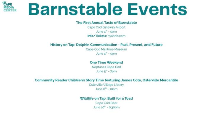 Thumbnail image for Barnstable events 5-29