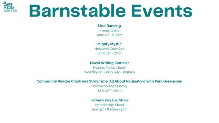 Thumbnail image for barnstable events 6-12