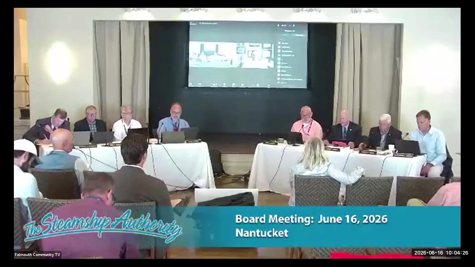 Thumbnail image for Steamship Authority Port Council Meeting - June 16, 2026