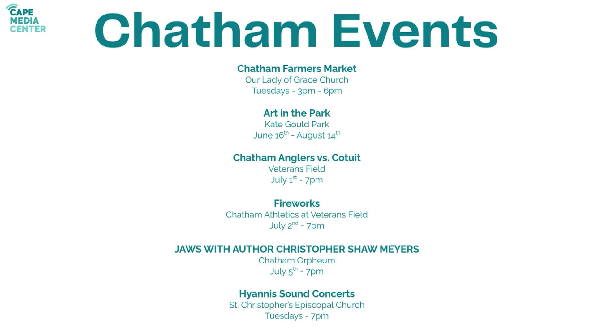 Thumbnail image for Chatham Events 6-26