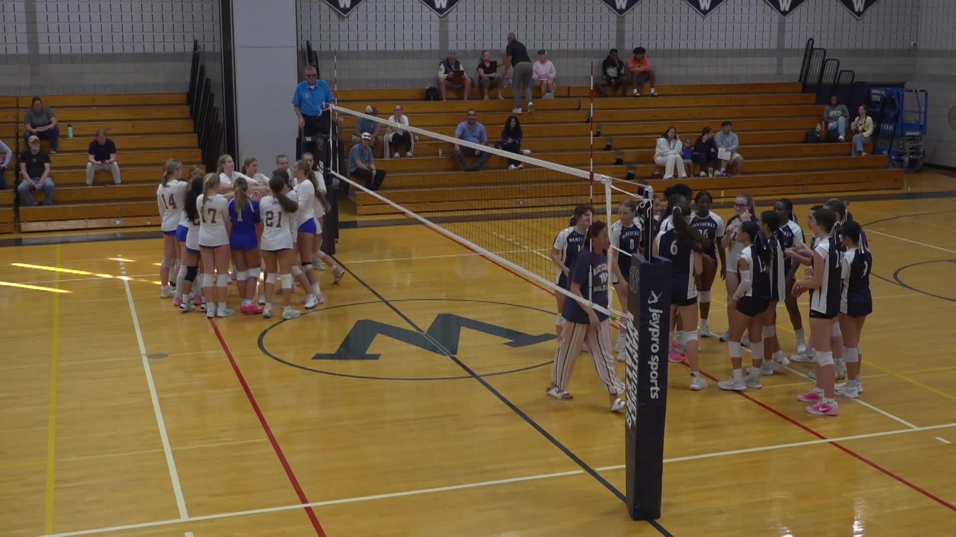 Thumbnail image for Nantucket Whalers Volleyball vs St John Paul II Lions of Hyannis, September 14, 2026
