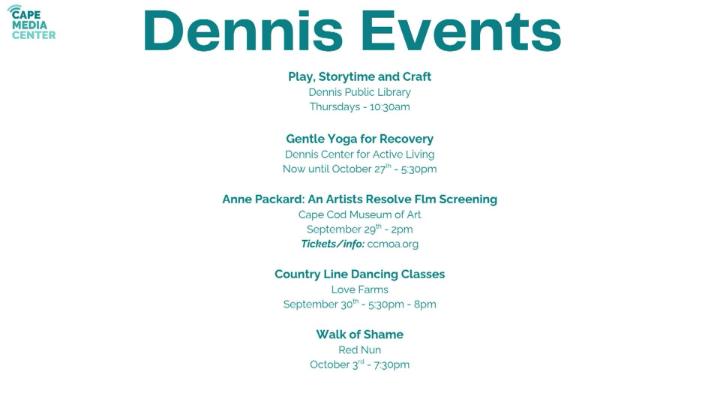 Thumbnail image for Dennis Events 9-25