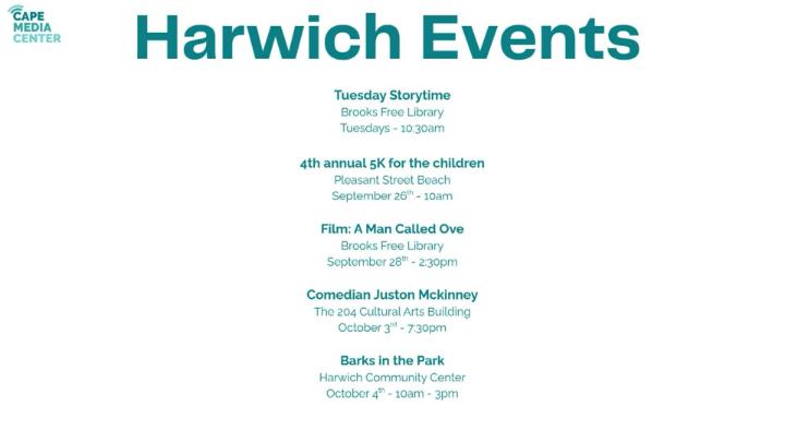 Thumbnail image for Harwich Events 9-25