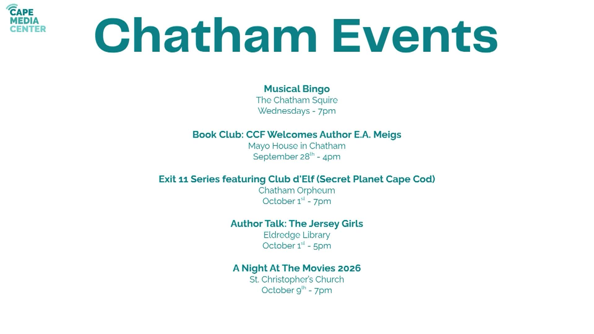 Thumbnail image for Chatham Events 9-25