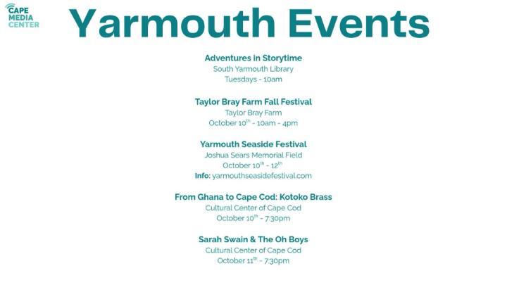 Thumbnail image for Yarmouth Events 10-2