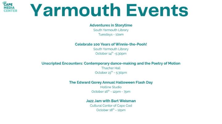 Thumbnail image for Yarmouth events 10-9