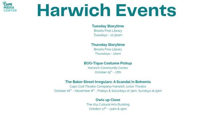 Thumbnail image for Harwich events 10-9