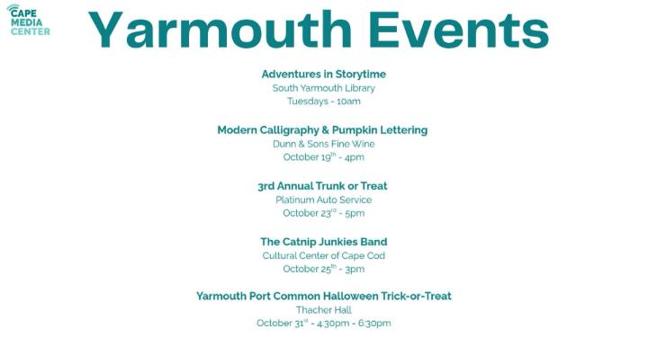 Thumbnail image for Yarmouth events 10-16
