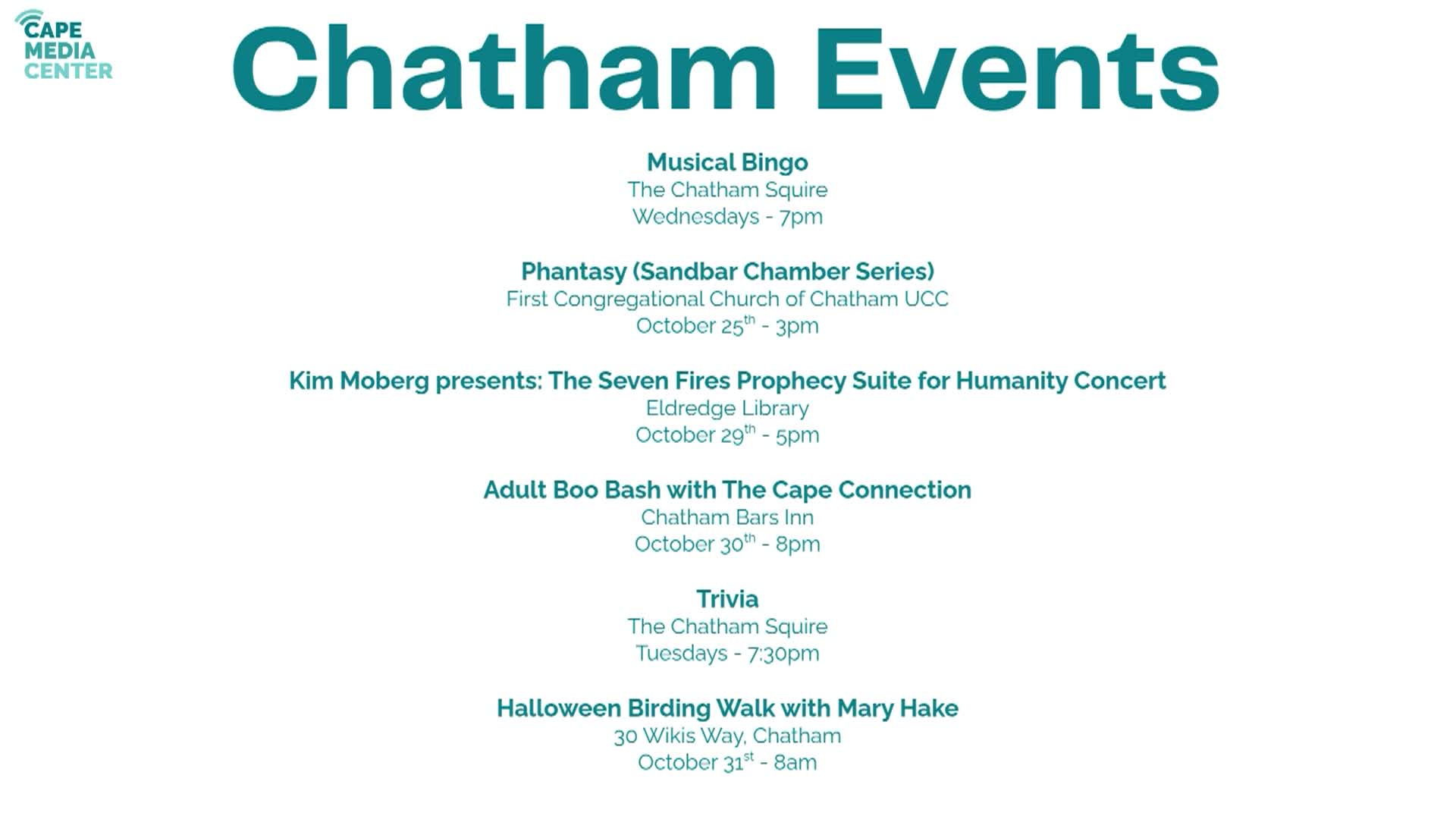 Thumbnail image for Chatham Events 10-23