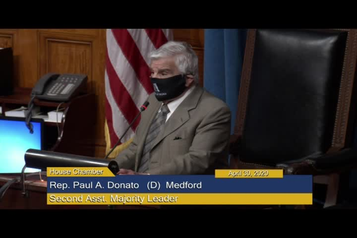 Thumbnail image for MA House of Representatives_Session April 30 2020