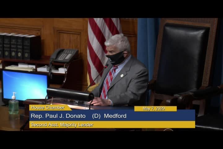 Thumbnail image for MA House of Representatives Session - May 7th, 2020