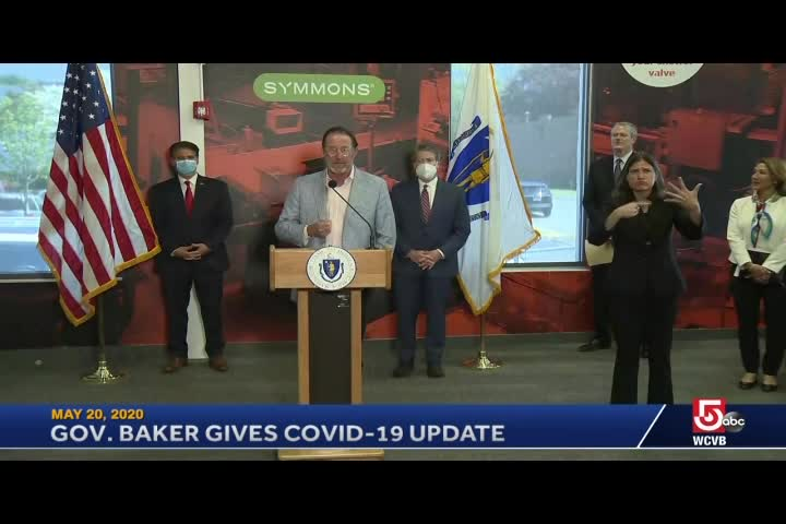 Thumbnail image for Governor Baker COVID-19 Update- May 20th, 2020