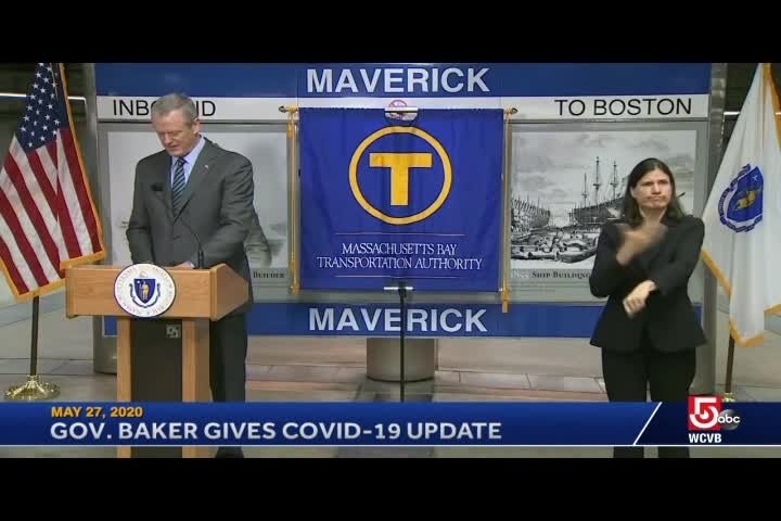 Thumbnail image for Governor Baker COVID-19 Update- May 27th, 2020