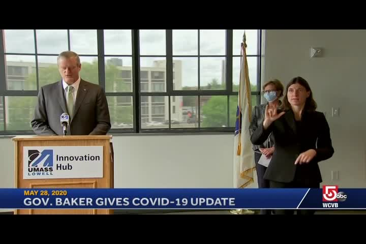 Thumbnail image for Governor Baker COVID-19 Update- May 28th, 2020