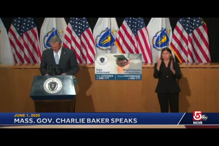 Thumbnail image for Governor Baker COVID-19 Update- June 1st, 2020